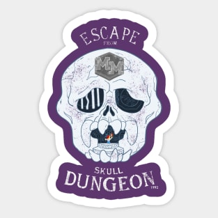 Mighty Max Escape from Skull Dungeon Sticker